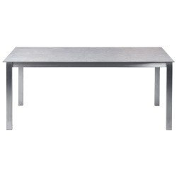 Stół ogrodowy COSOLETO 180 cm 90 cm Szkło Szary