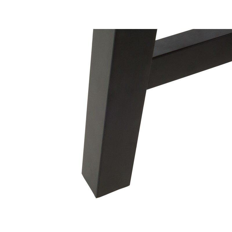 Stół ogrodowy SCANIA 170 cm 80 cm Drewno akacjowe Czarny