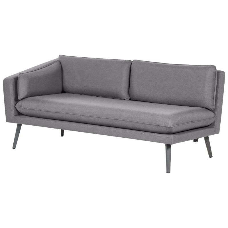 Sofa ogrodowa 4-osobowa szara LORETELLO