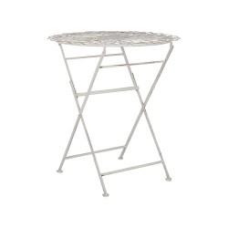 Stolik bistro STIFFE 70 cm 70 cm Metal Biały