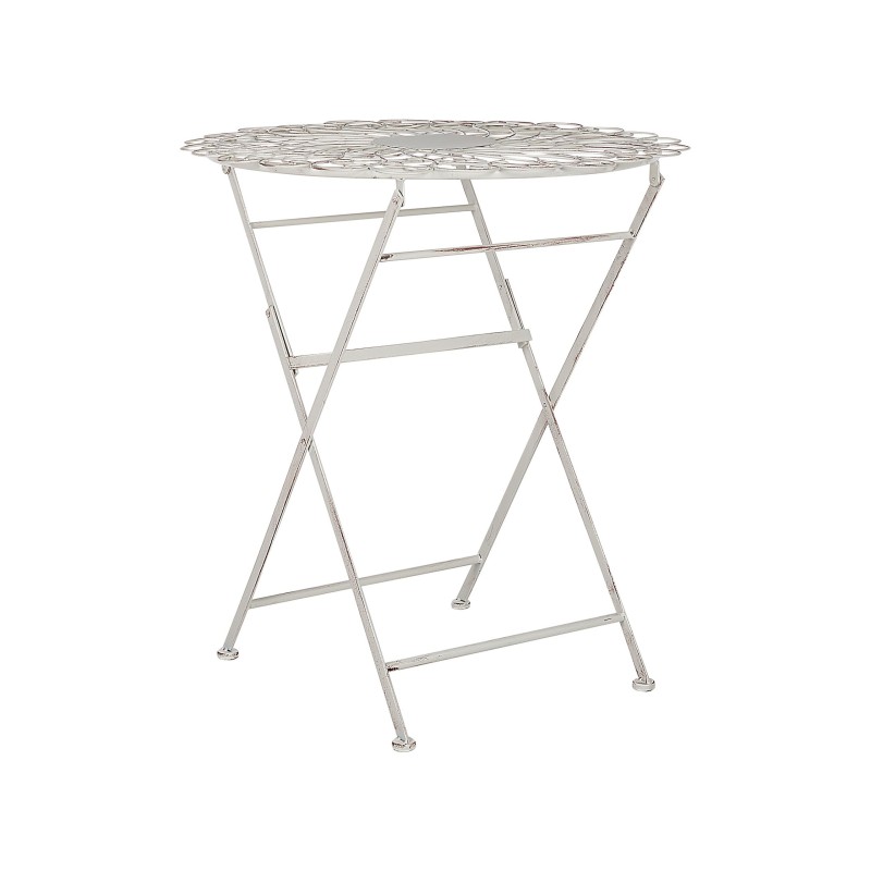 Stolik bistro STIFFE 70 cm 70 cm Metal Biały