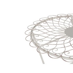 Stolik bistro STIFFE 70 cm 70 cm Metal Biały