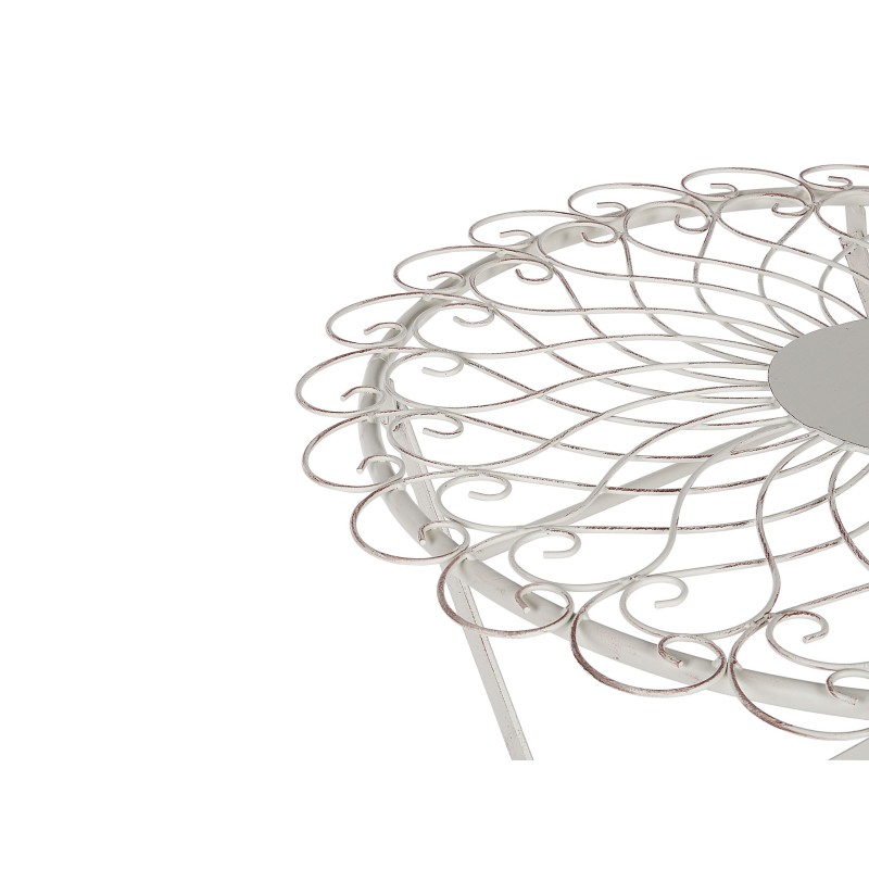 Stolik bistro STIFFE 70 cm 70 cm Metal Biały