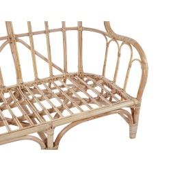 Zestaw ogrodowy ze stolikiem dla 4 osób BRINDISI Rattan Naturalny