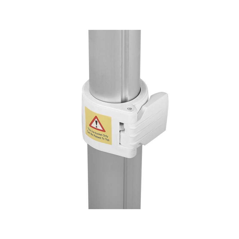 Barek ogrodowy AISA 49 cm 49 cm Imitacja drewna Czarny