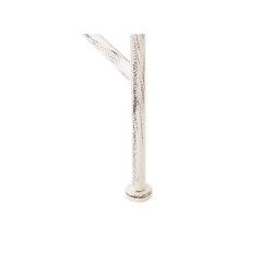 Ławka ogrodowa MILAZZO 130 cm Metal Biały