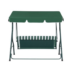 Huśtawka ogrodowa CHAPLIN Metal Zielony