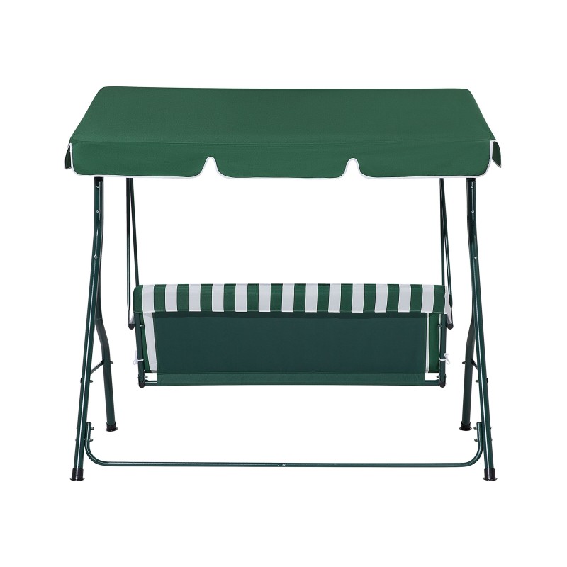 Huśtawka ogrodowa CHAPLIN Metal Zielony