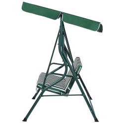 Huśtawka ogrodowa CHAPLIN Metal Zielony