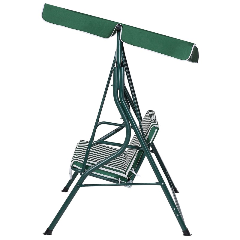 Huśtawka ogrodowa CHAPLIN Metal Zielony