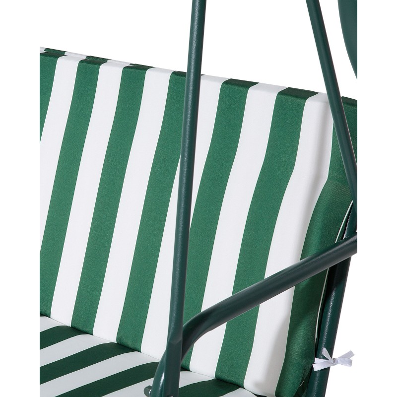 Huśtawka ogrodowa CHAPLIN Metal Zielony