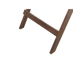 Stolik ogrodowy drewno akacjowe ciemne AMANTEA