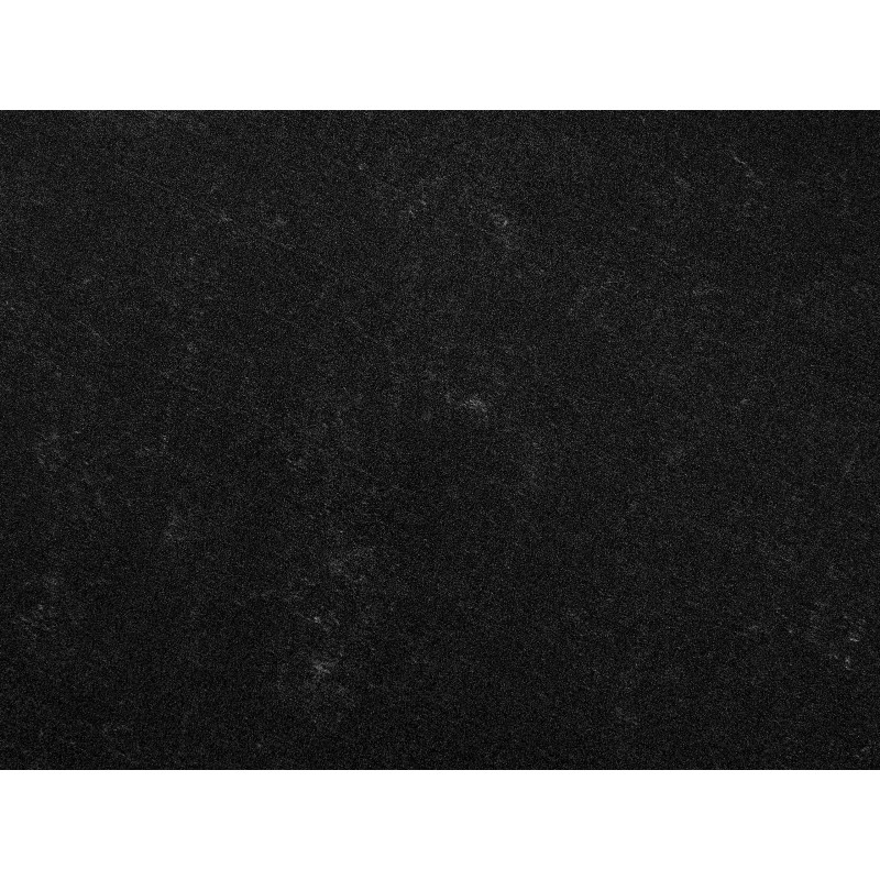 Stół ogrodowy OLMETTO 83 cm 110 cm Szkło Czarny