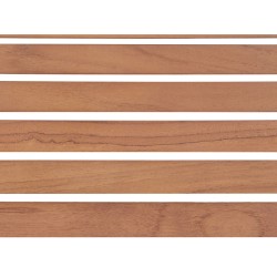 Stół ogrodowy VIAREGGIO 200 cm 90 cm Drewno tekowe (certyfikat FSC®) Brązowy