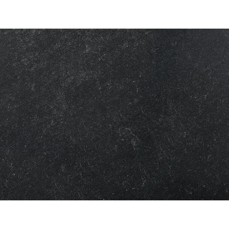 Stół ogrodowy MALETTO 120 cm 120 cm Szkło Czarny