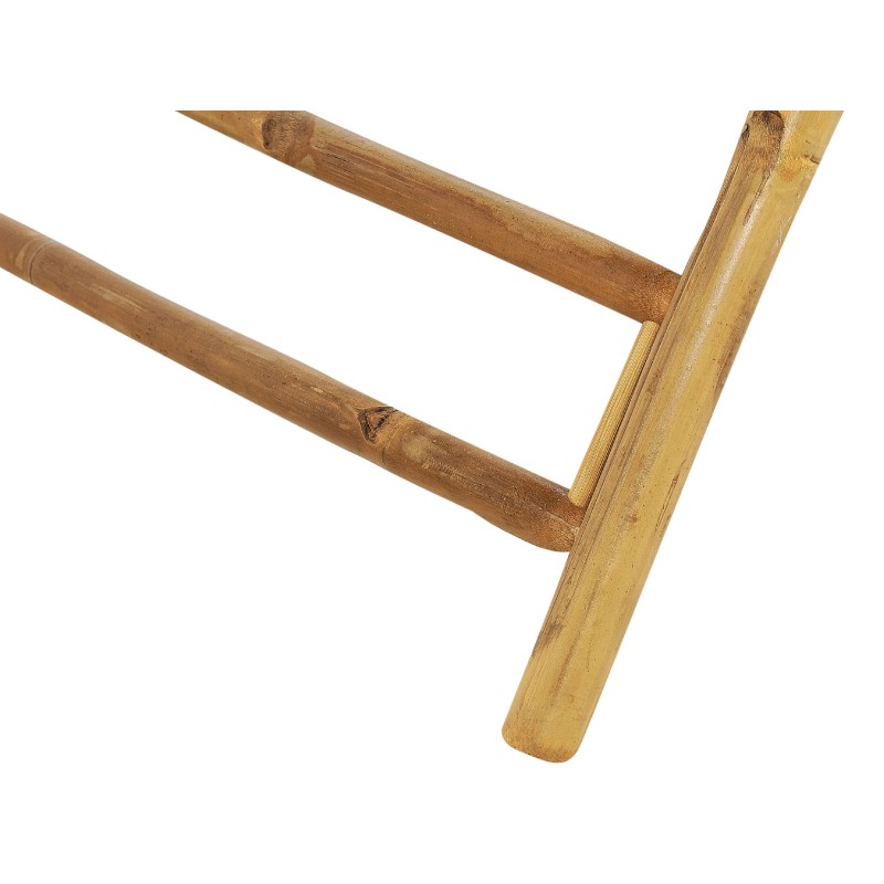 Stolik bistro MOLISE 85 cm 85 cm Drewno bambusowe Jasnobrązowy