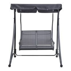 Huśtawka ogrodowa TESERO Metal Szary