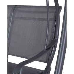 Huśtawka ogrodowa TESERO Metal Szary