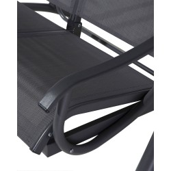 Huśtawka ogrodowa TESERO Metal Szary