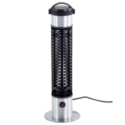 Promiennik na podczerwień wolnostojący VEZUVIO 800 W Czarny