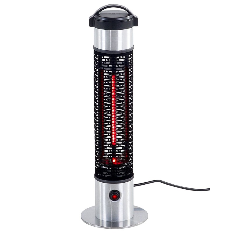 Promiennik na podczerwień wolnostojący VEZUVIO 800 W Czarny