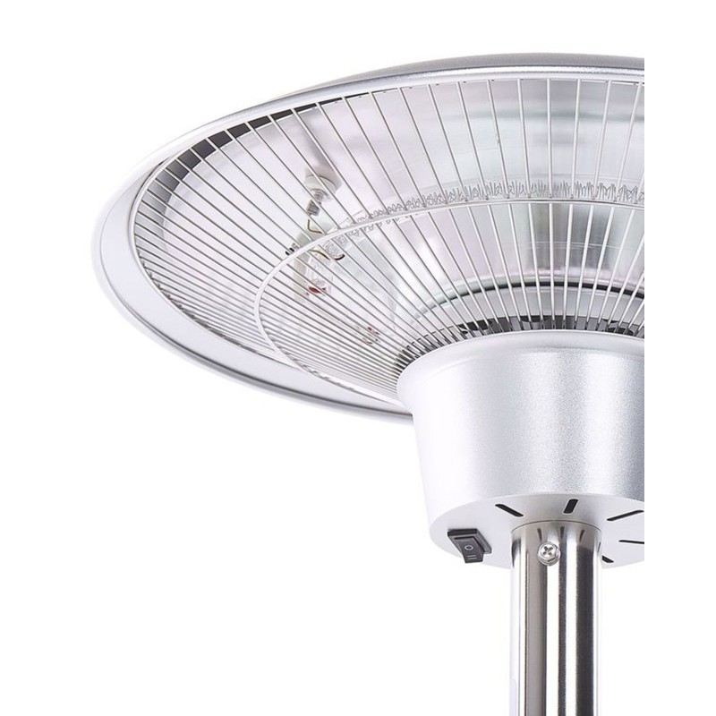 Promiennik na podczerwień wolnostojący ASKJA 1500 W Srebrny