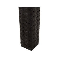 Stół ogrodowy ITALY 220 cm 100 cm Szkło Ciemnobrązowy