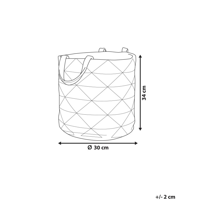 Kosz MADOLA Bawełna Beżowy