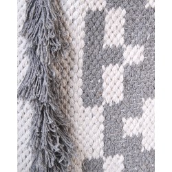 Zestaw 2 koszy KALAI Bawełna Szary