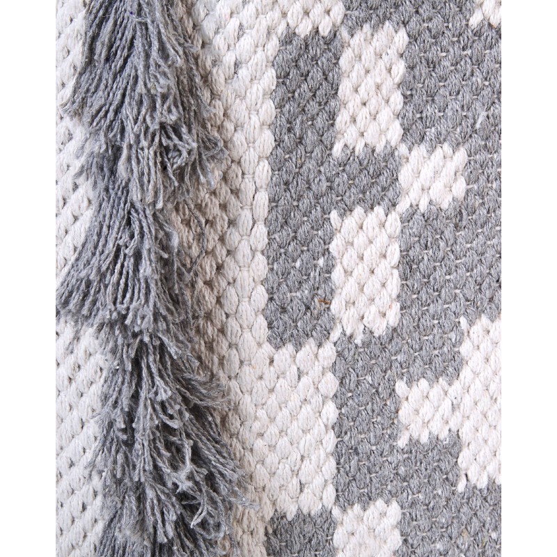 Zestaw 2 koszy KALAI Bawełna Szary