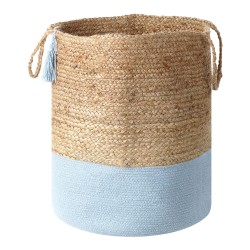 Zestaw 2 koszy GAJAR Juta Błękitny