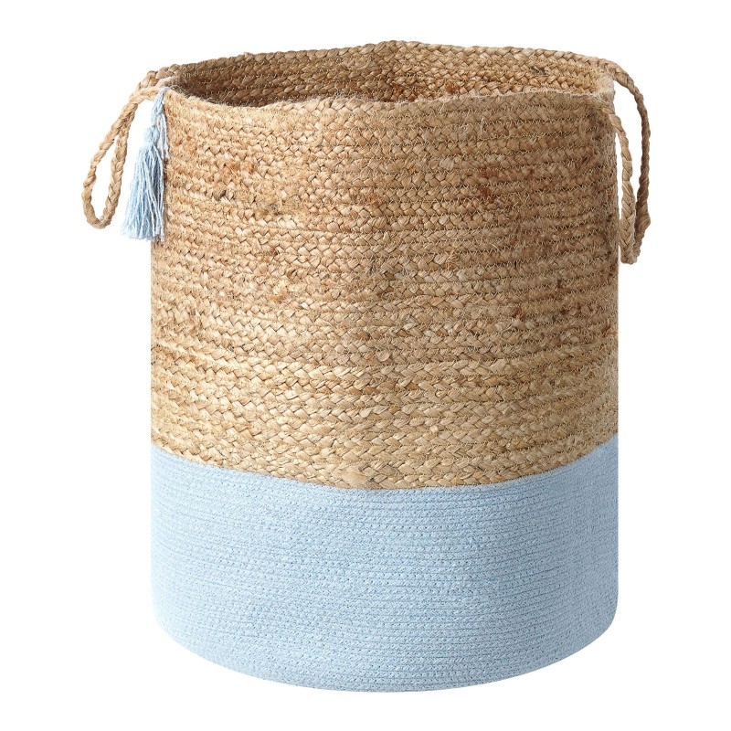 Zestaw 2 koszy GAJAR Juta Błękitny