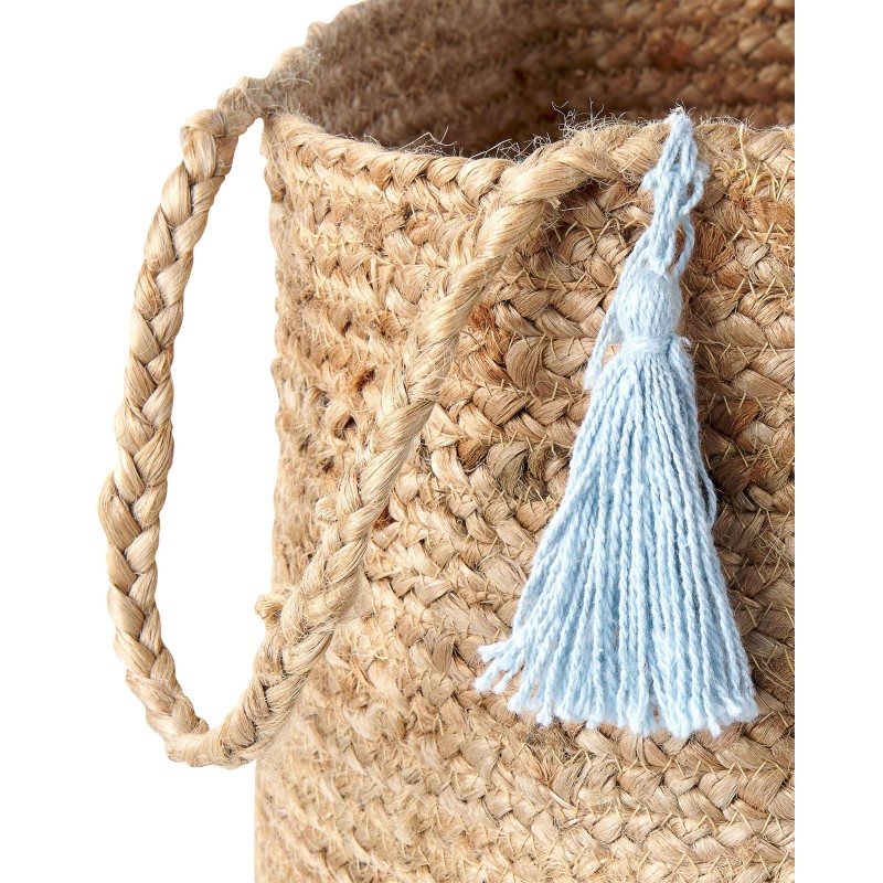 Zestaw 2 koszy GAJAR Juta Błękitny