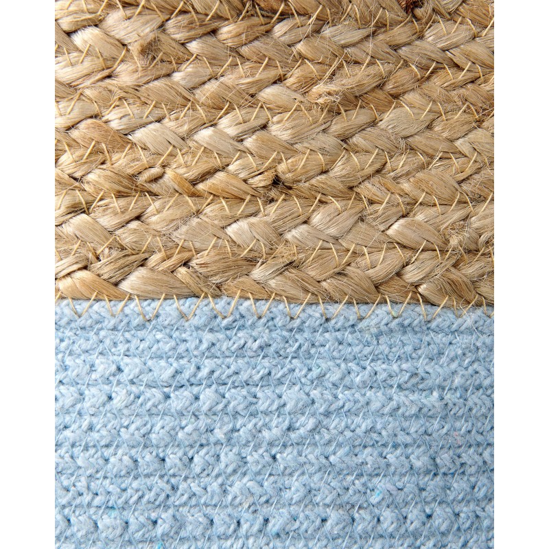 Zestaw 2 koszy GAJAR Juta Błękitny