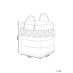 Kosz MESUJI Drewno bambusowe Naturalny