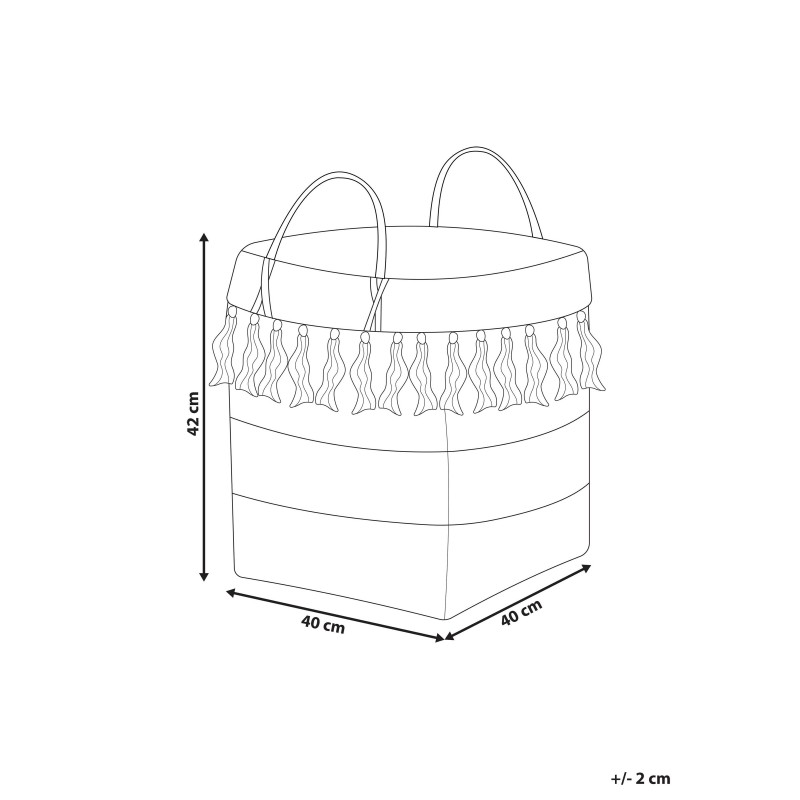 Kosz MESUJI Drewno bambusowe Naturalny