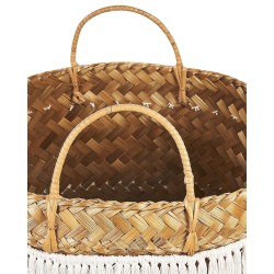 Kosz MESUJI Drewno bambusowe Naturalny