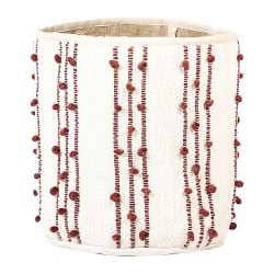 Zestaw 2 koszy KHEL Bawełna Beżowy