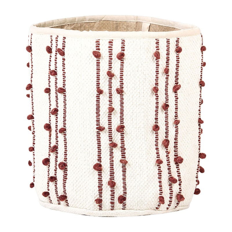 Zestaw 2 koszy KHEL Bawełna Beżowy