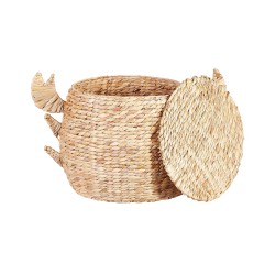 Kosz na zabawki Krab KAKAMAS Plecionka Naturalny