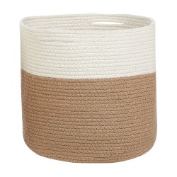 Zestaw 2 koszy ARDESEN Bawełna Naturalny
