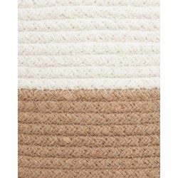 Zestaw 2 koszy ARDESEN Bawełna Naturalny