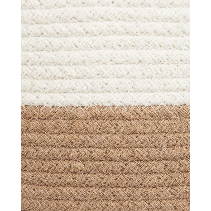 Zestaw 2 koszy ARDESEN Bawełna Naturalny