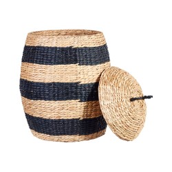 Kosz na zabawki Pszczoła KNYSNA Plecionka Jasnobrązowy