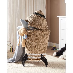 Kosz na zabawki Rakieta PAARL Trawa morska Naturalny