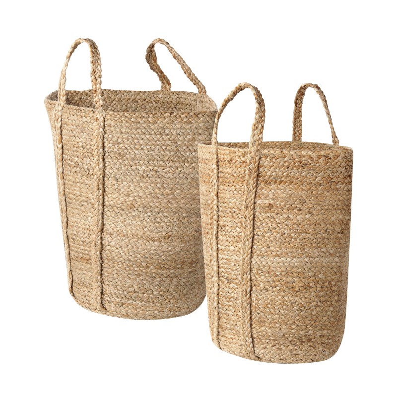 Zestaw 2 koszy ORNACH Juta Naturalny