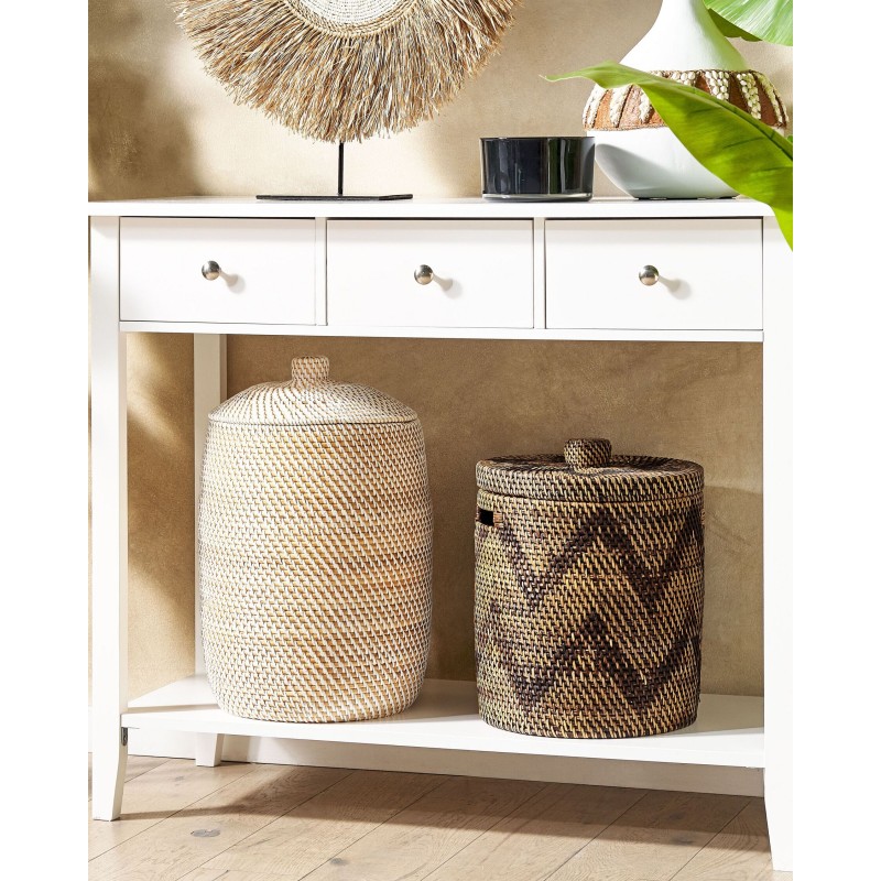 Kosz BOHOROK Rattan Naturalny