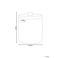 Kosz BOHOROK Rattan Naturalny