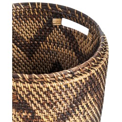 Kosz BOHOROK Rattan Naturalny