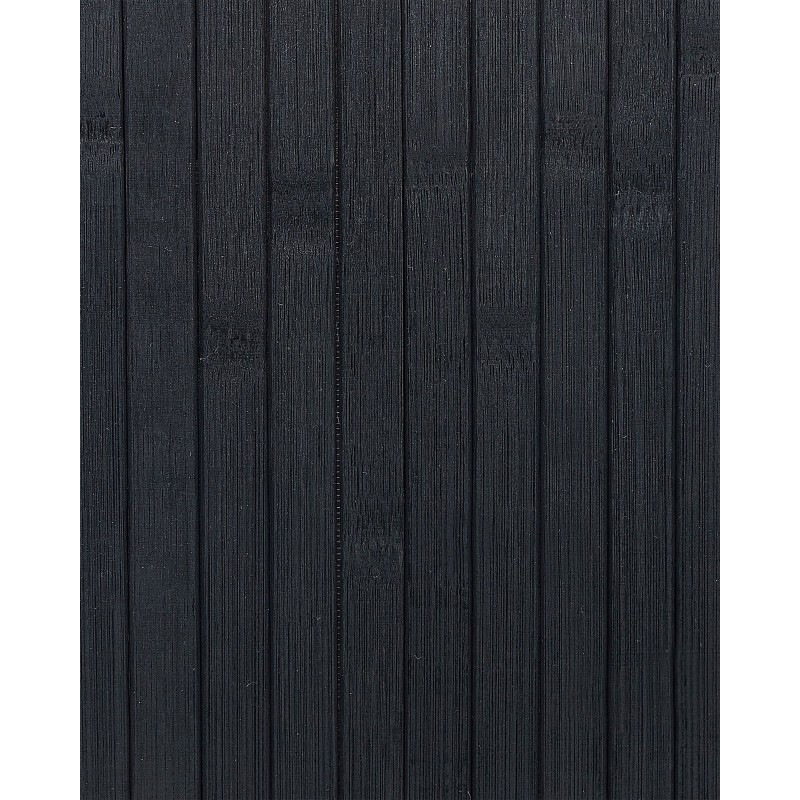 Kosz bambusowy z pokrywą czarny KOMARI